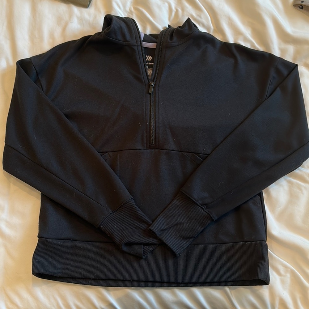 Black Quarter Zip